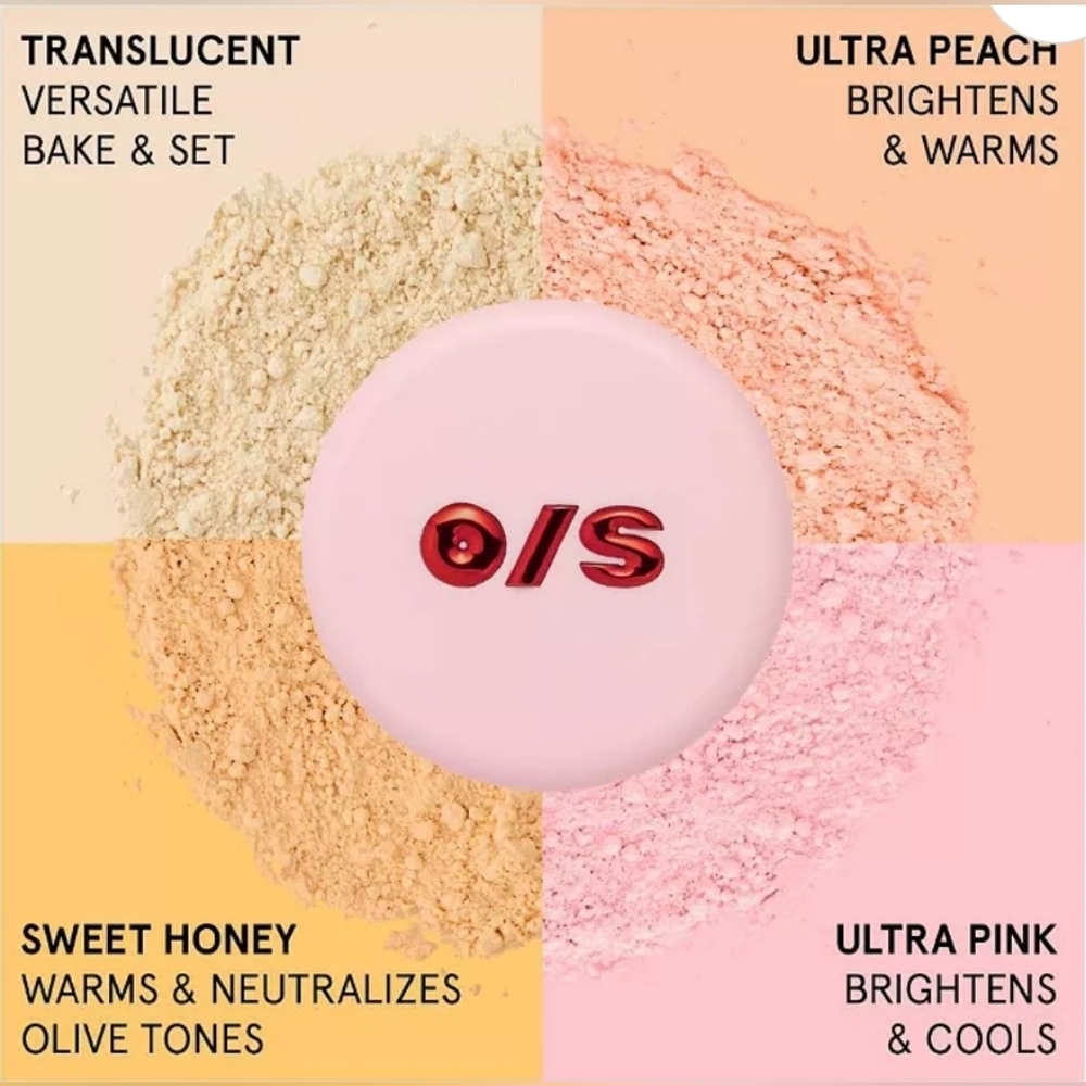 ONE/SIZE Ultra Pink Setting Powder FULL SIZE - Picture 4 of 7